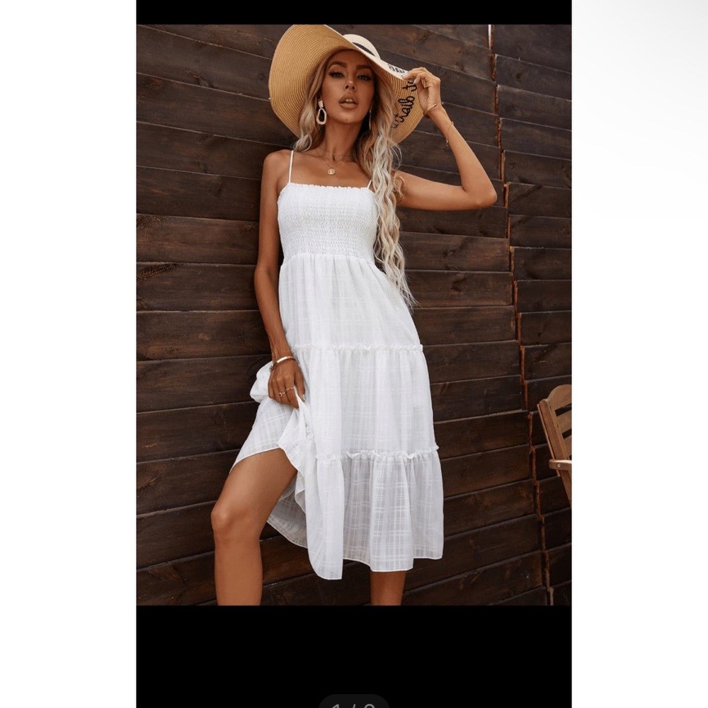 White dress